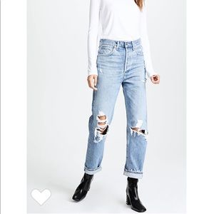 90s Fit Mid Rise Loose Fit Jeans